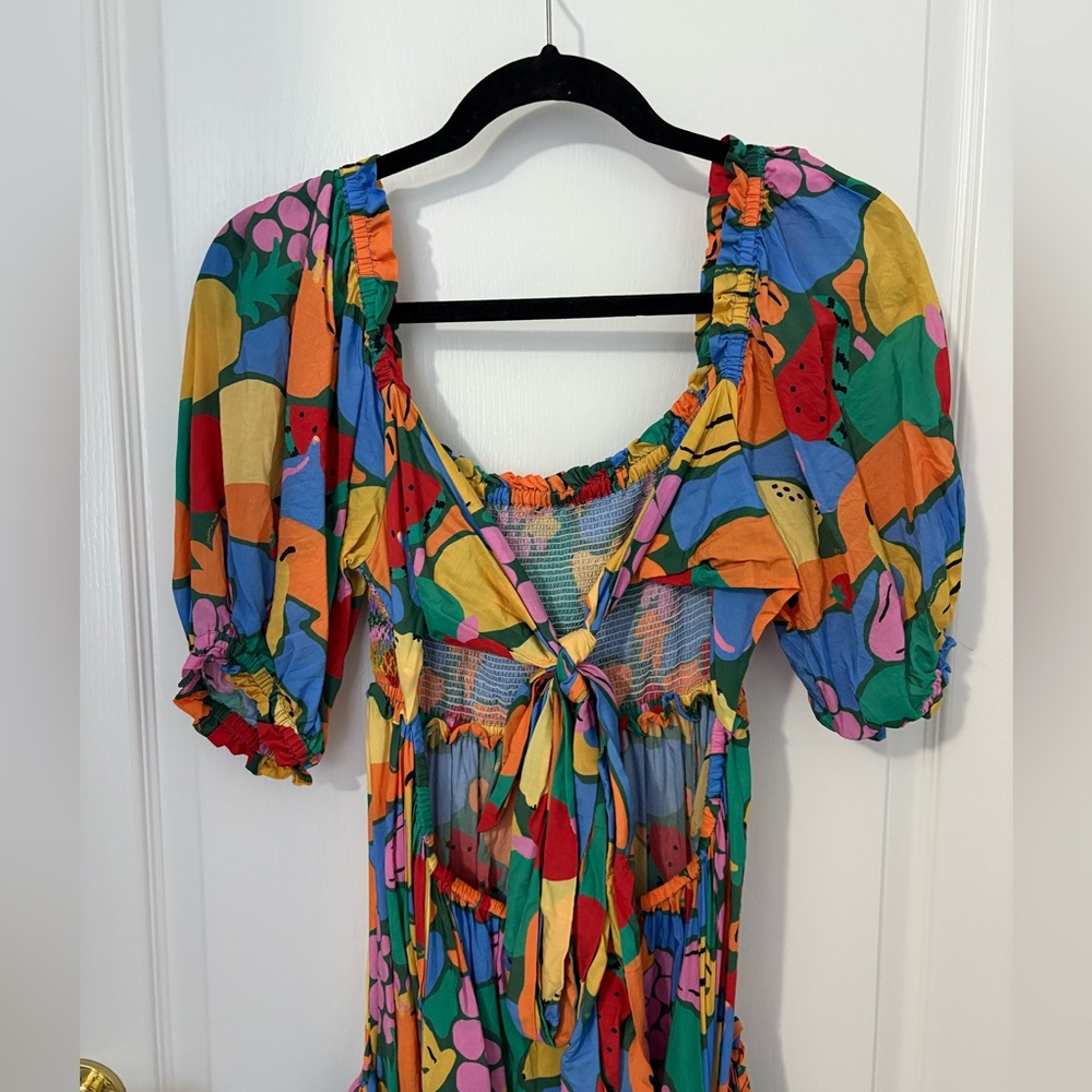 FARM Rio Colorful Floral Midi Dress - Picture 4 of 6